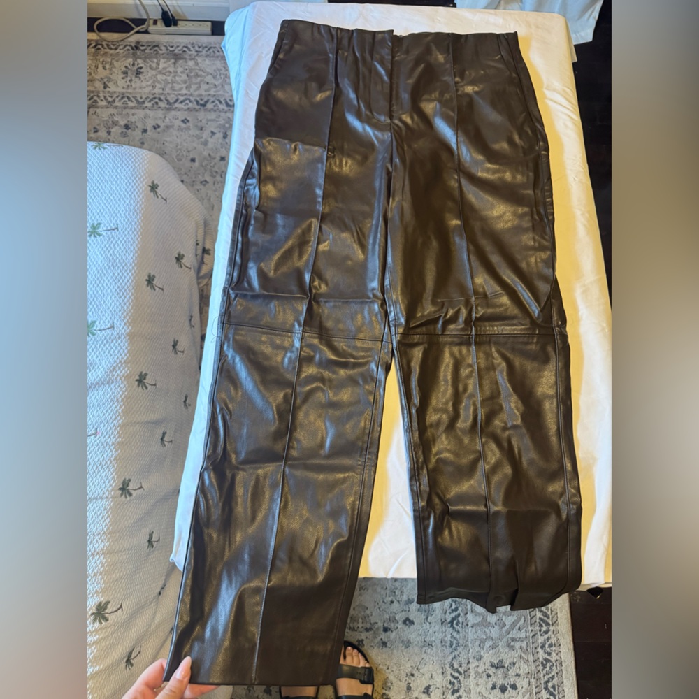 Chocolate Leather Pants